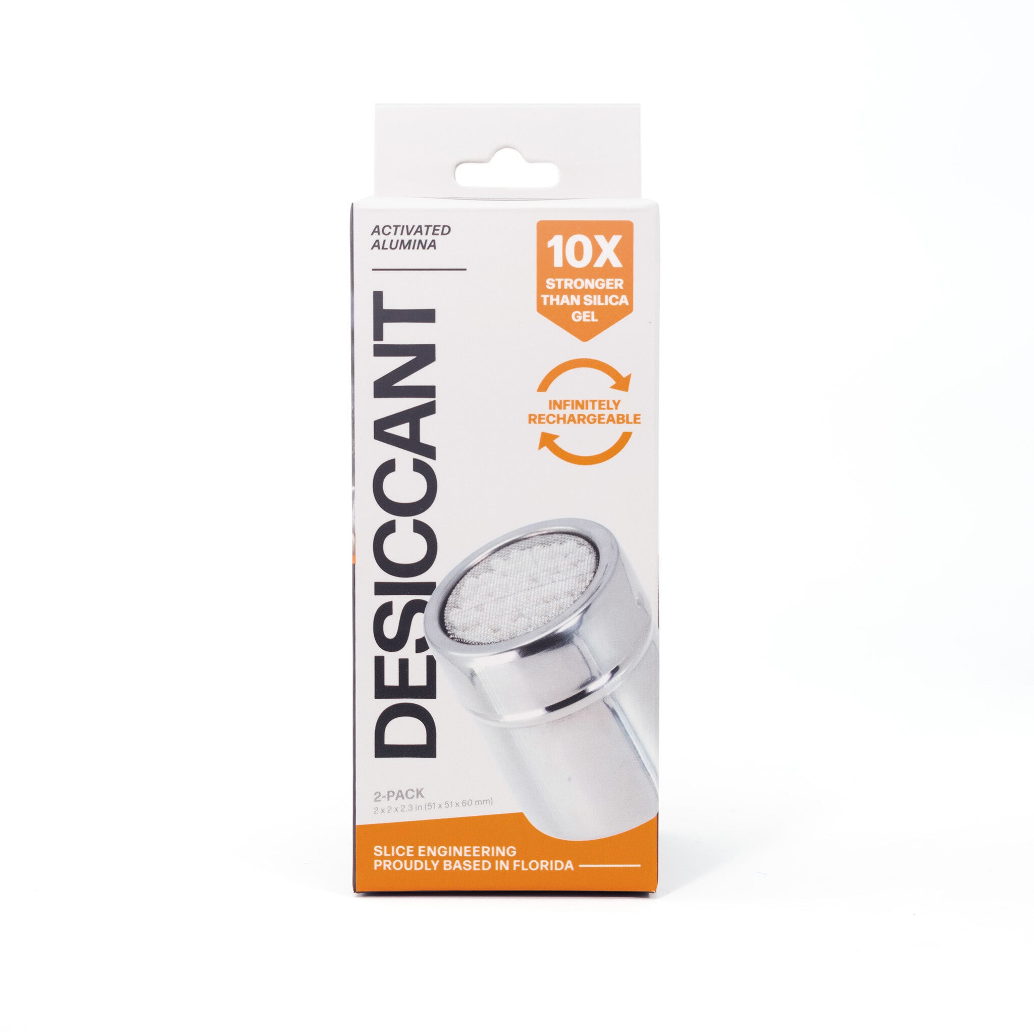 Filament Drying Desiccant Box - Front View