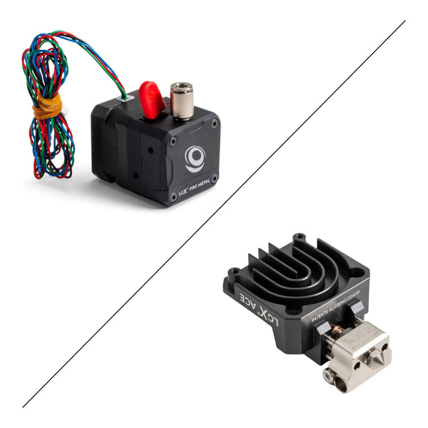 Load image into Gallery viewer, LGX Pro Metal 2.85 mm HT Extruder with LGX ACE Mosquito Hotend