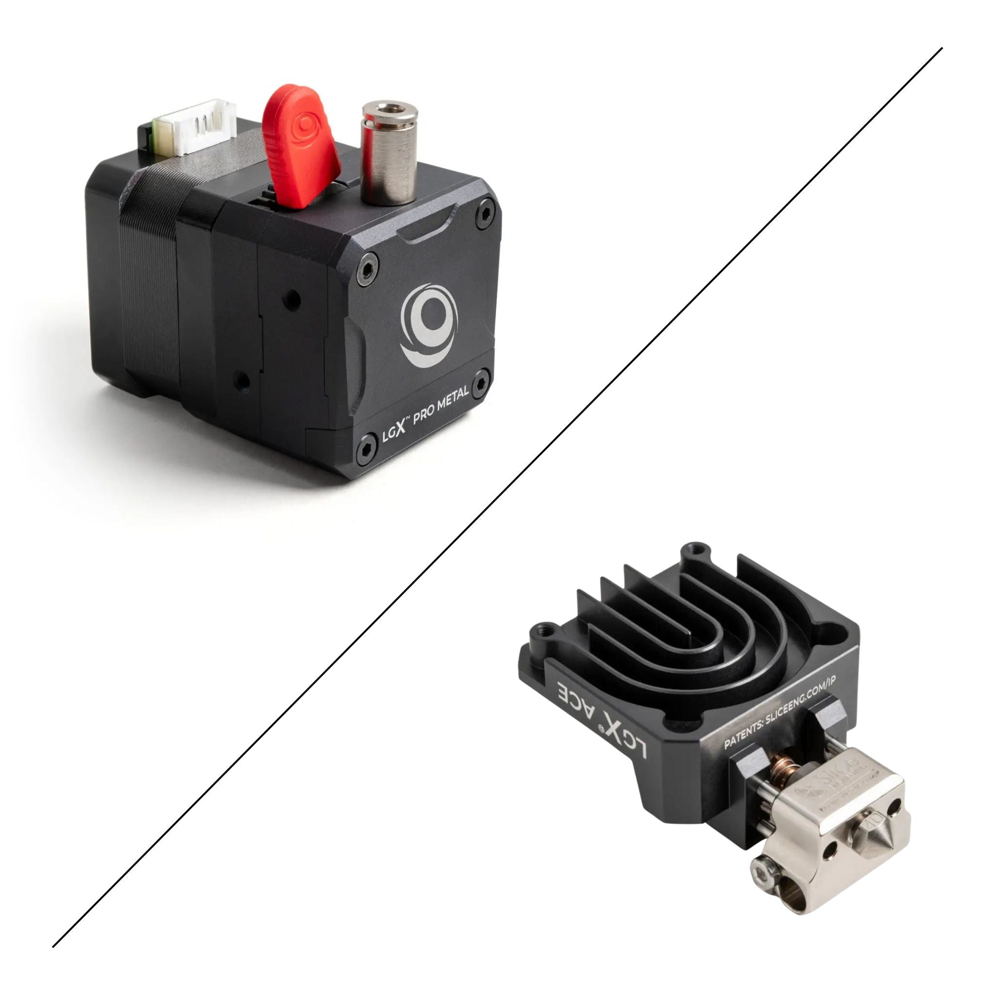 LGX Pro Metal 2.85 mm Extruder with LGX ACE Mosquito