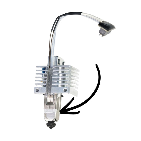 Load image into Gallery viewer, Mako 65W Hotend with 65W Heater Highlighted
