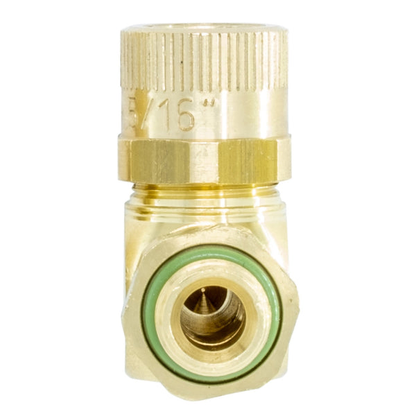 Load image into Gallery viewer, Eisele Liquid Fitting - 8 mm OD / Elbow (Side View)