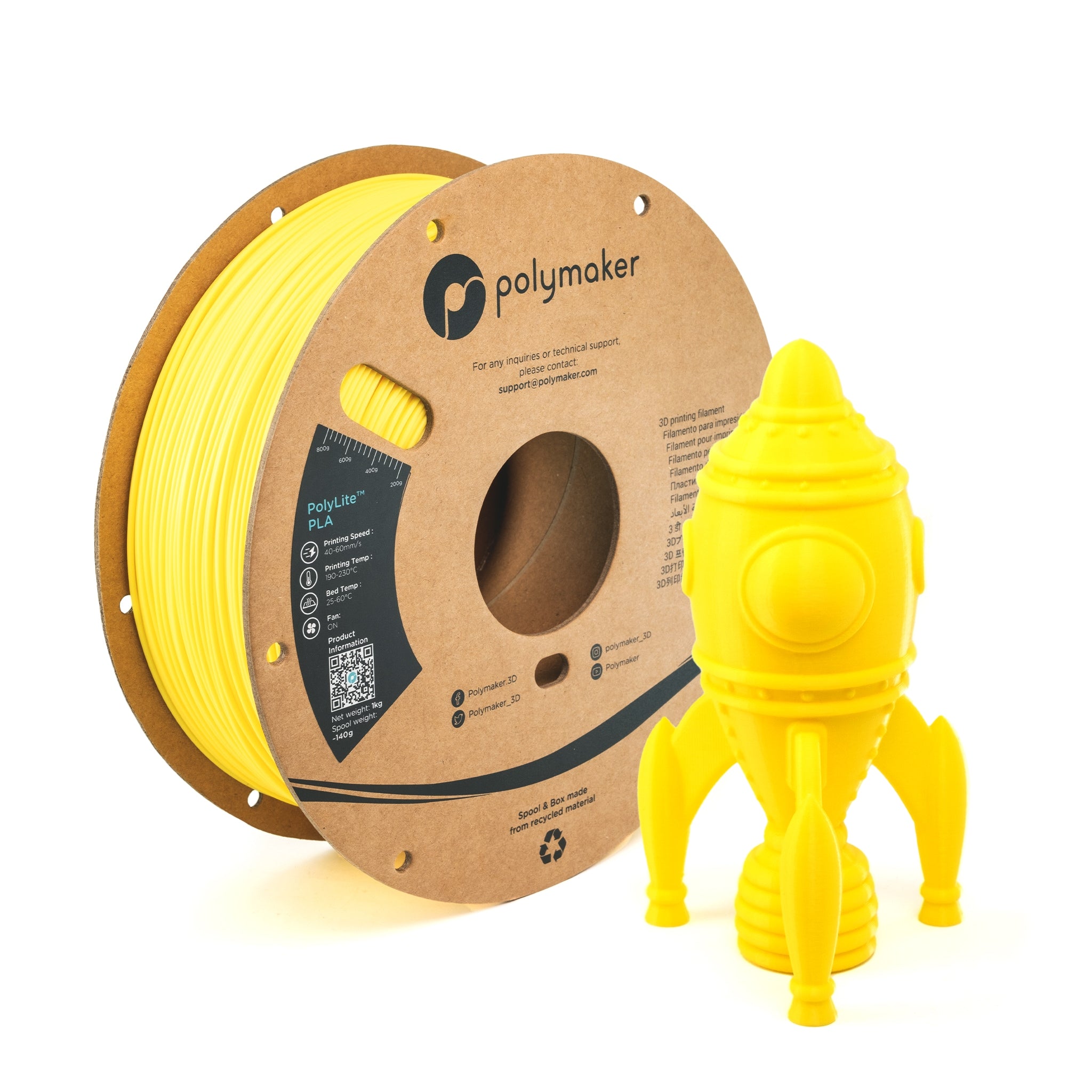 Polymaker PolyLite PLA 3D Filament