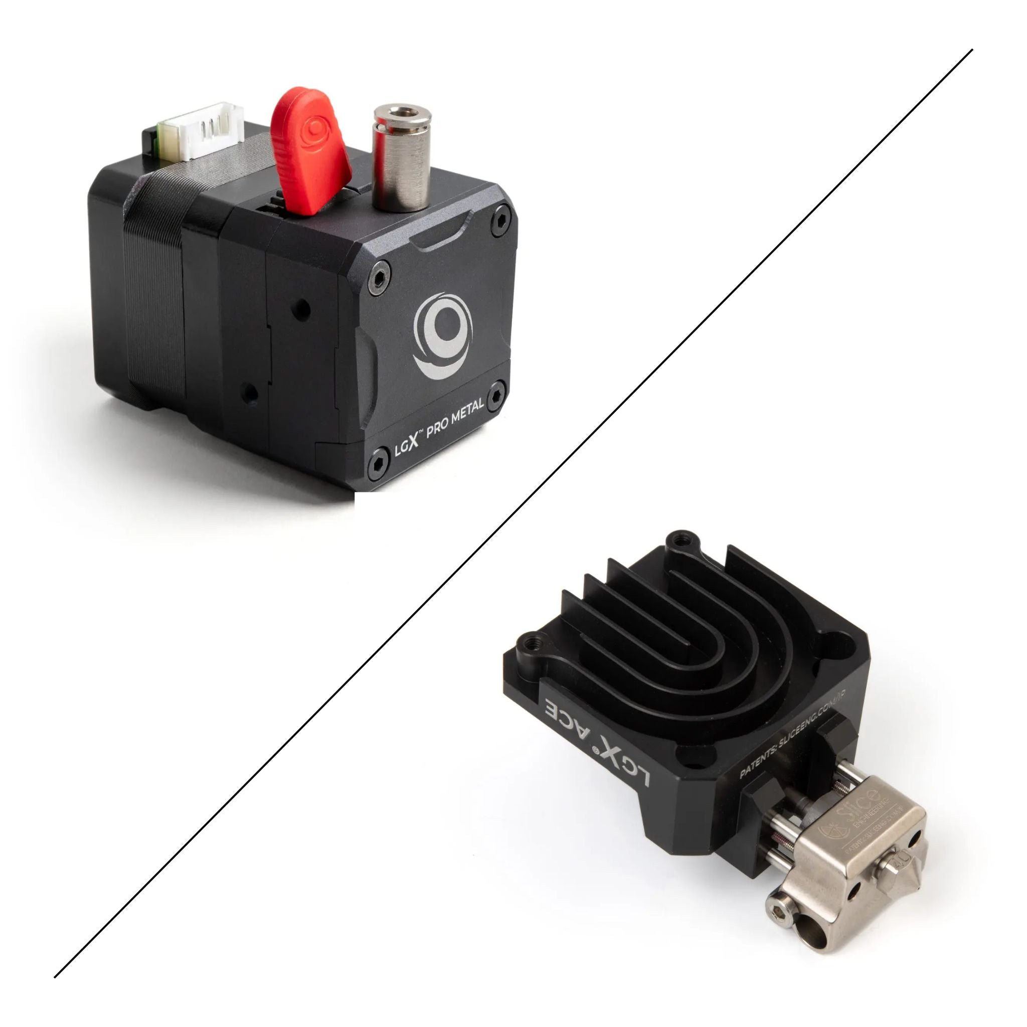 LGX Pro Metal 1.75 mm Extruder with LGX ACE Mosquito Hotend