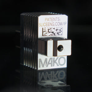 Mako Hotend Top View (Angled)